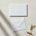 Plain White Blank Cards & Envelopes — Pack of 10 · A6